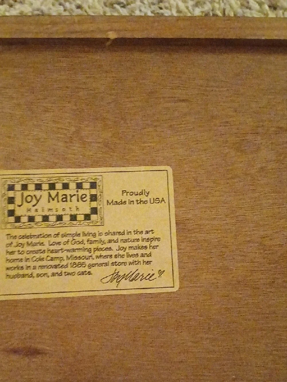 N/A decorative wooden